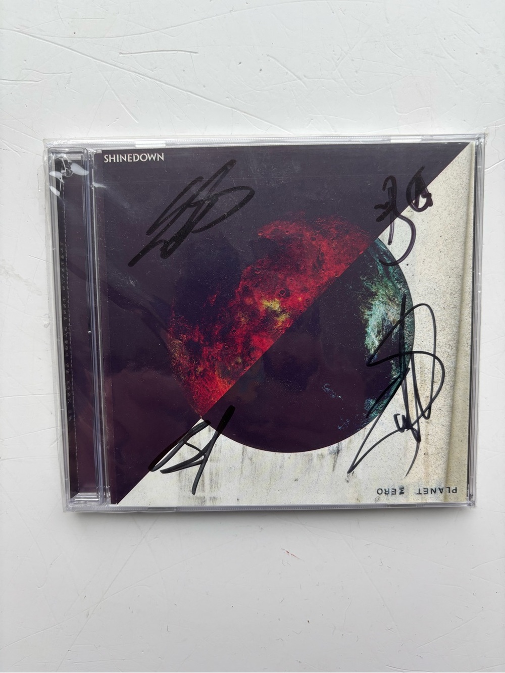 Planet Zero Signed Album - Shinedown full band signing